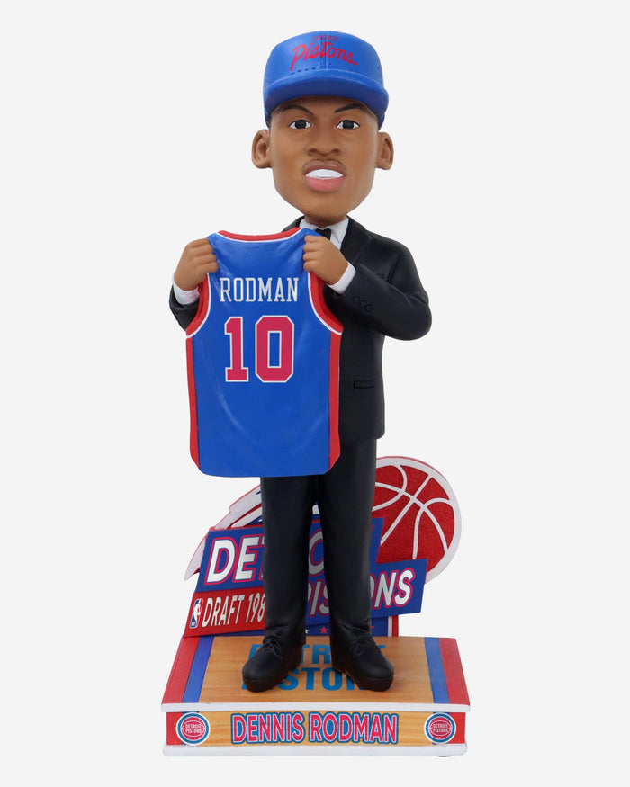 Dennis Rodman Detroit Pistons 1986 Draft Pick Bobblehead FOCO - FOCO.com