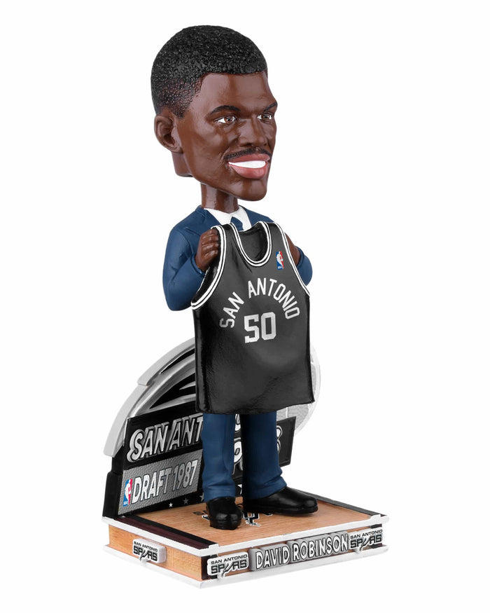 David Robinson San Antonio Spurs 1987 Draft Pick Bobblehead