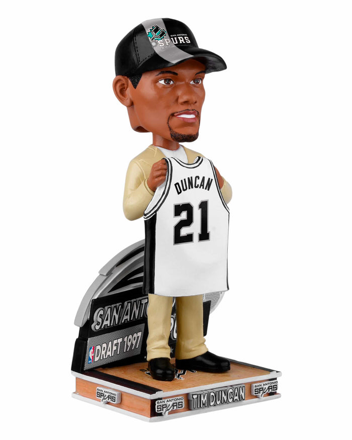 Tim Duncan San Antonio Spurs 1997 Draft Pick Bobblehead