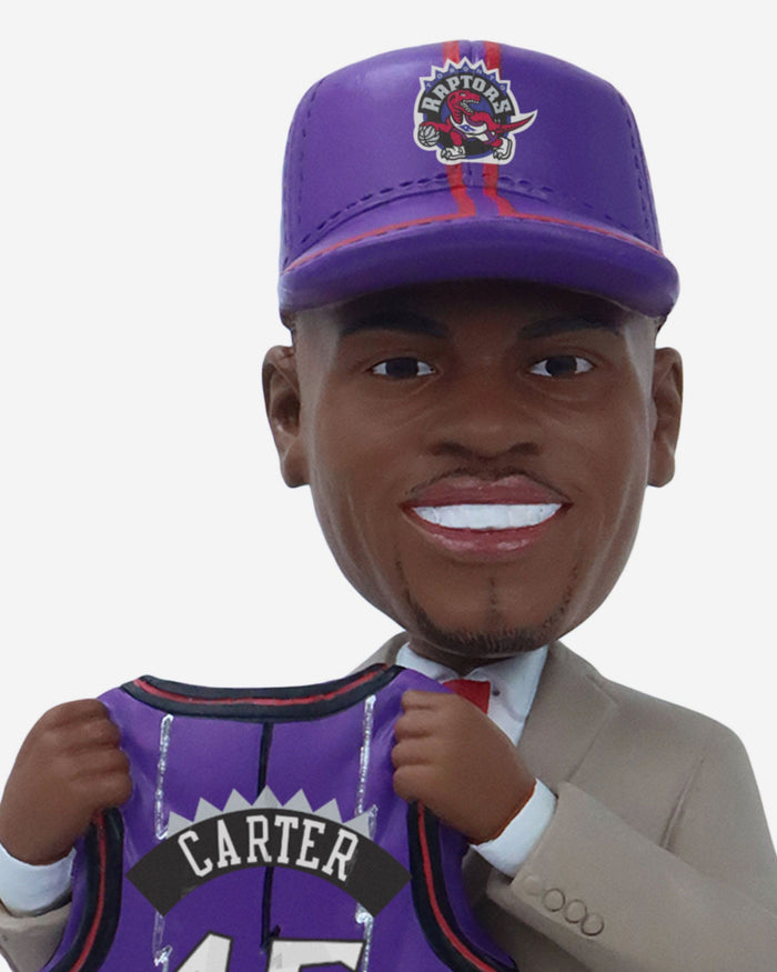 Vince Carter Toronto Raptors 1998 Draft Pick Bobblehead FOCO - FOCO.com