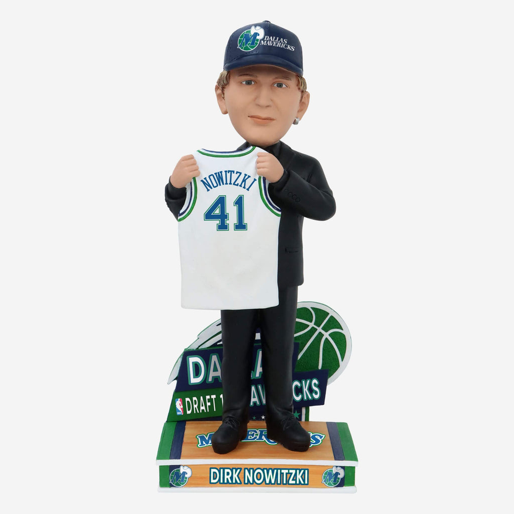 Dirk Nowitzki Dallas Mavericks 1998 Draft Pick Bobblehead FOCO - FOCO.com