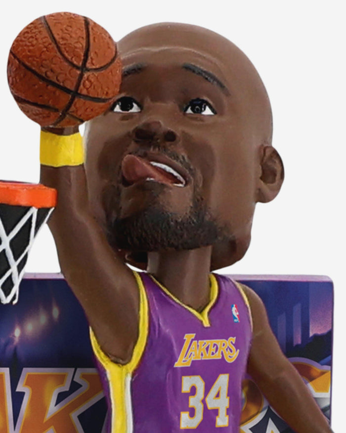 Shaquille O'Neal Los Angeles Lakers Dunk Bobblehead FOCO - FOCO.com