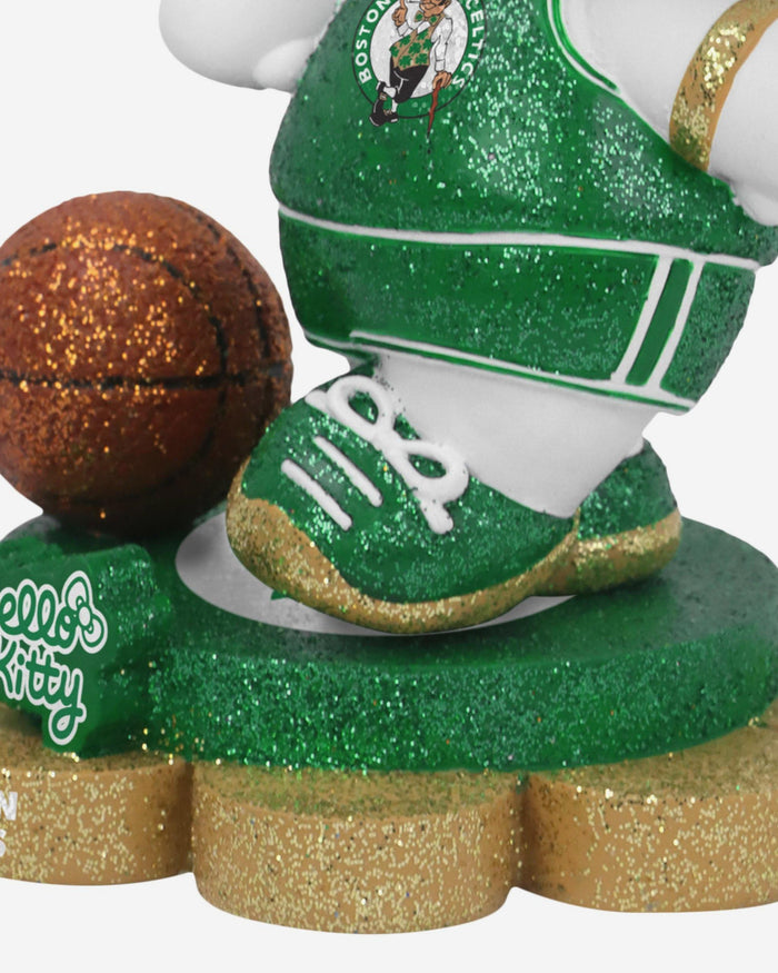 Boston Celtics Hello Kitty® Glitter Mini Bobblehead FOCO - FOCO.com