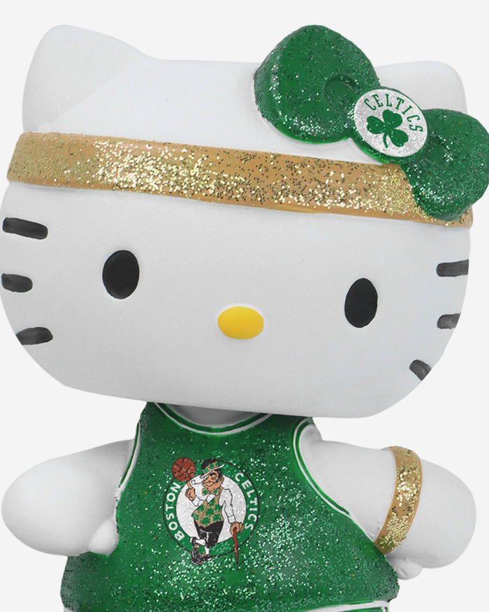 Boston Celtics Hello Kitty® Glitter Mini Bobblehead FOCO - FOCO.com