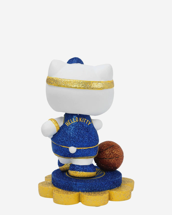 Golden State Warriors Hello Kitty® Glitter Mini Bobblehead FOCO - FOCO.com