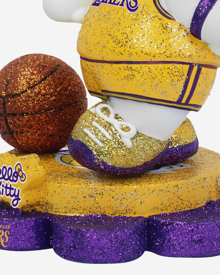 Los Angeles Lakers Hello Kitty® Glitter Mini Bobblehead FOCO - FOCO.com