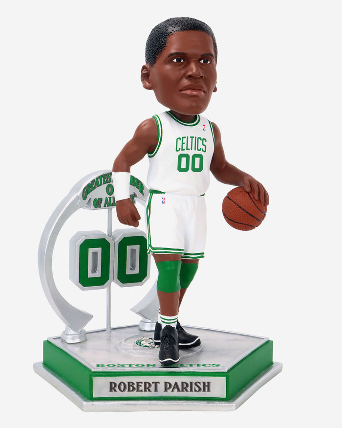 Robert Parish Boston Celtics Legendary Number 00 Bobblehead FOCO - FOCO.com