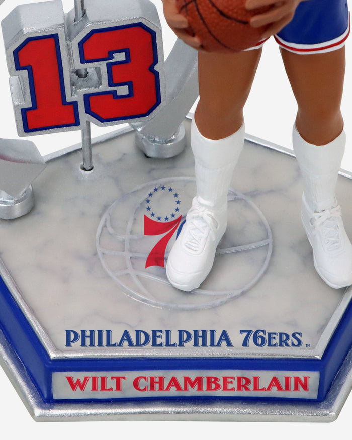 Wilt Chamberlain Philadelphia 76ers Legendary Number 13 Bobblehead FOCO - FOCO.com