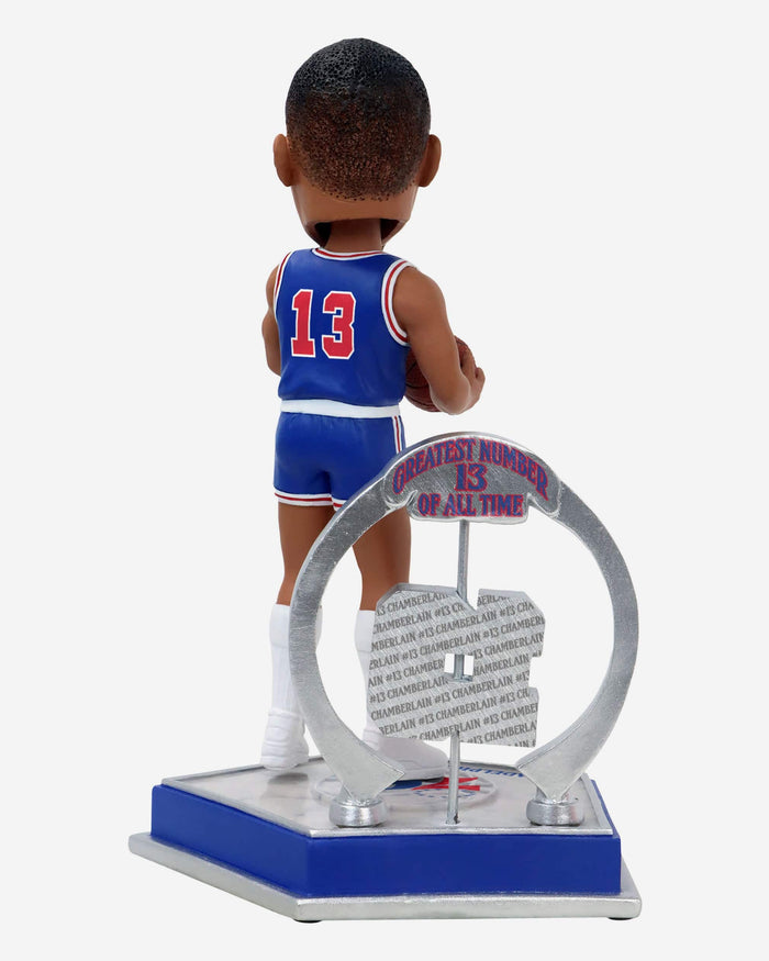 Wilt Chamberlain Philadelphia 76ers Legendary Number 13 Bobblehead FOCO - FOCO.com