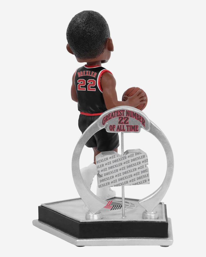 Clyde Drexler Portland Trail Blazers Legendary Number 22 Bobblehead FOCO - FOCO.com