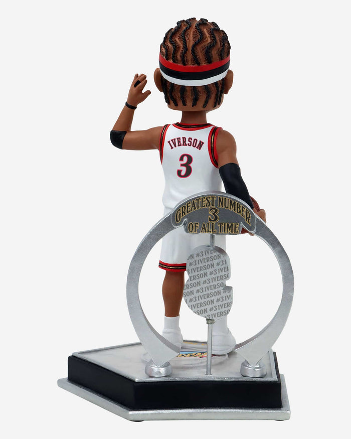 Allen Iverson Philadelphia 76ers Legendary Number 3 Bobblehead FOCO - FOCO.com