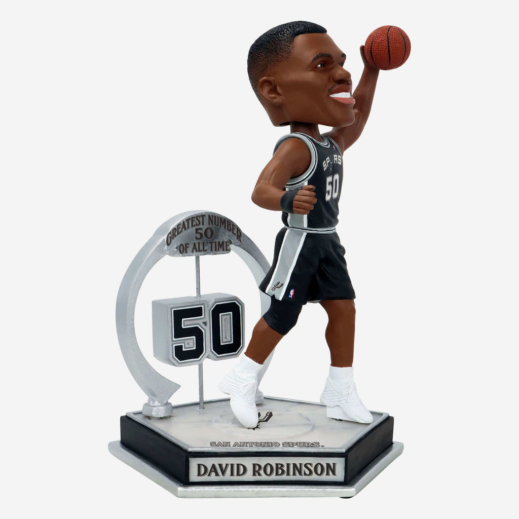 David Robinson San Antonio Spurs Legendary Number 50 Bobblehead FOCO - FOCO.com
