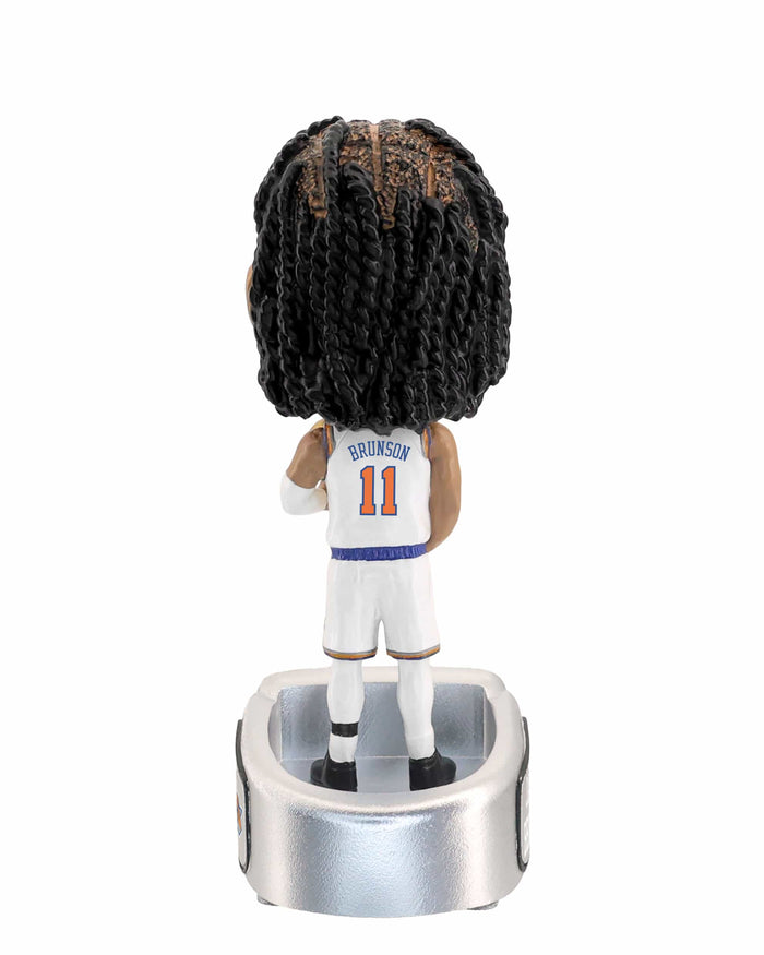 Jalen Brunson New York Knicks 2026 NBA Champions 6.5 in Ring Base Medium Bighead Bobblehead FOCO - FOCO.com