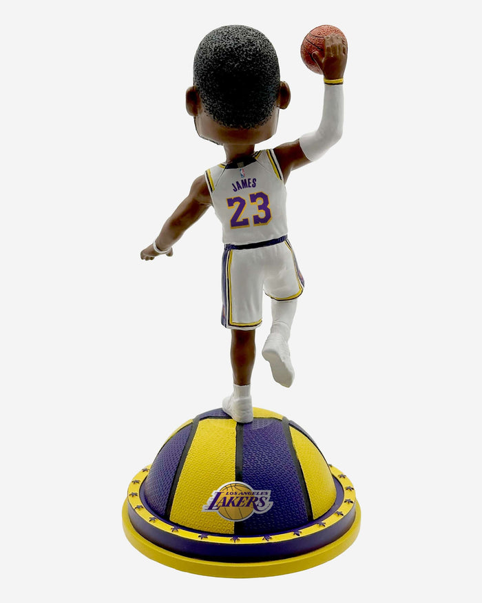 LeBron James Los Angeles Lakers Magnetic Court Base Bobblehead FOCO - FOCO.com