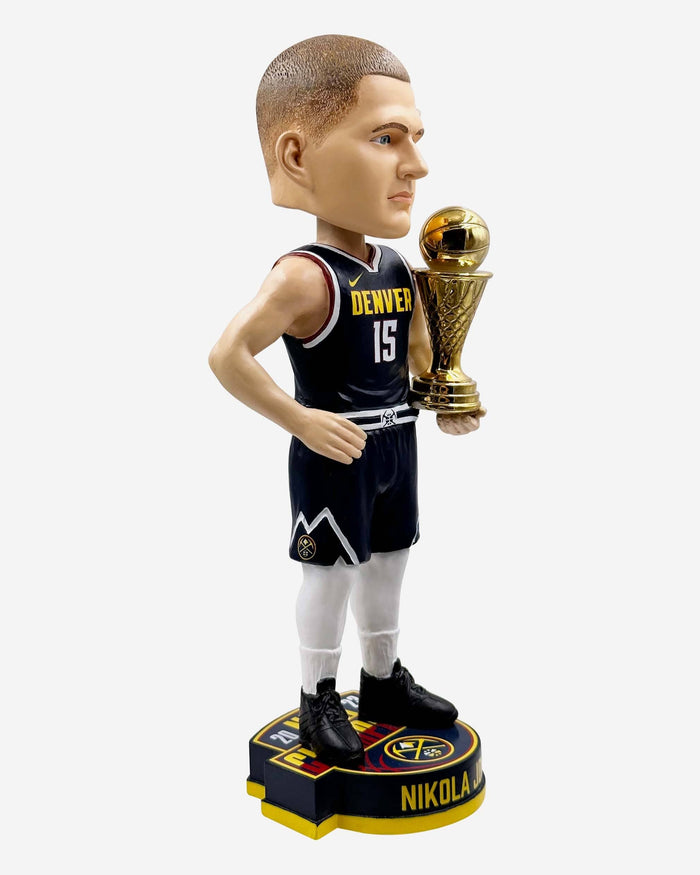 Nikola Jokic Denver Nuggets 2023 NBA Champions MVP Bobblehead FOCO - FOCO.com