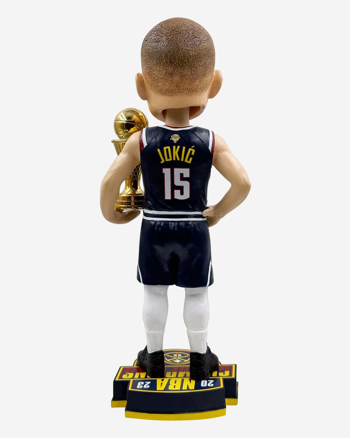 Nikola Jokic Denver Nuggets 2023 NBA Champions MVP Bobblehead FOCO - FOCO.com