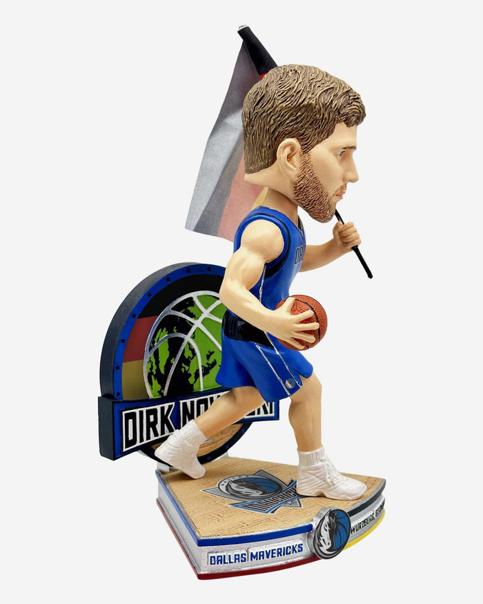 Dirk Nowitzki Dallas Mavericks German National Flag International Collection Bobblehead FOCO - FOCO.com