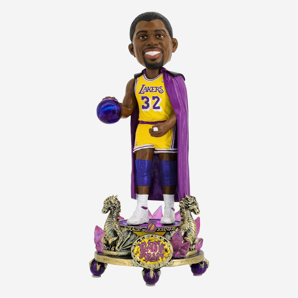 Magic Johnson Los Angeles Lakers Nickname Bobblehead FOCO - FOCO.com