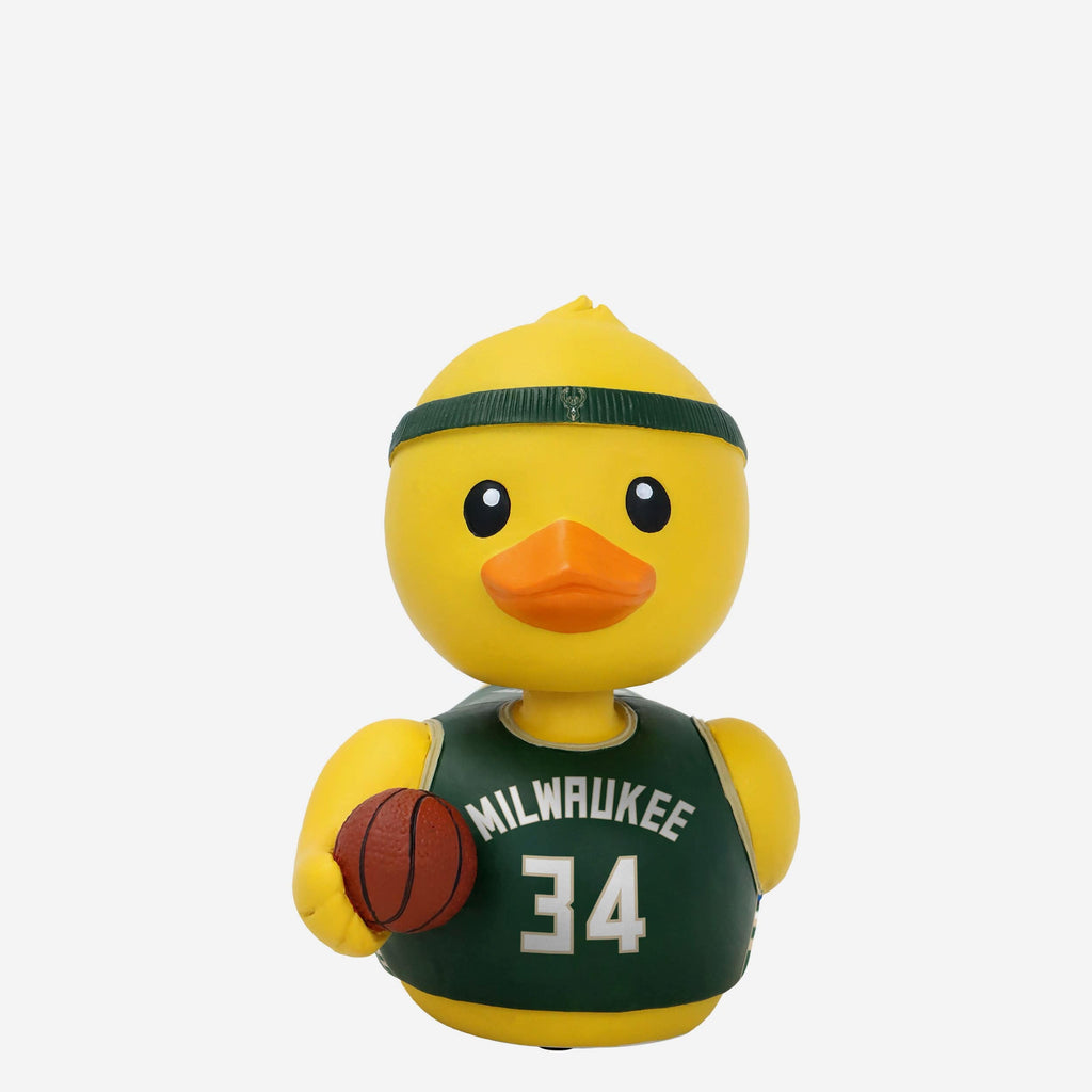 Giannis Antetokounmpo Milwaukee Bucks Player Bobble Duck Mini Bobblehead FOCO - FOCO.com