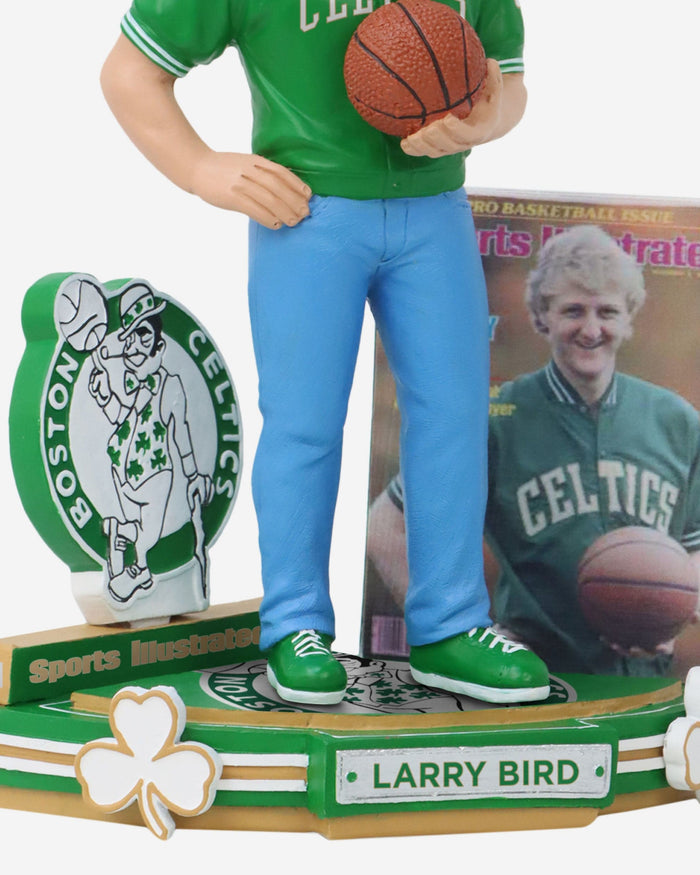 Larry Bird Boston Celtics Sports Illustrated Cover Bobblehead FOCO - FOCO.com