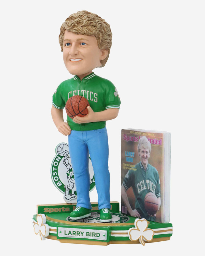 Larry Bird Boston Celtics Sports Illustrated Cover Bobblehead FOCO - FOCO.com