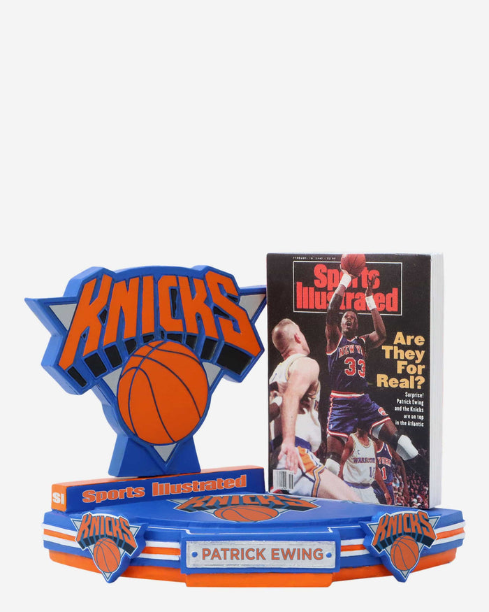 Patrick Ewing New York Knicks Sports Illustrated Cover Bobblehead FOCO - FOCO.com