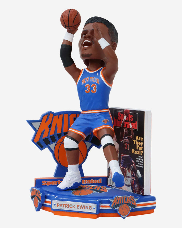 Patrick Ewing New York Knicks Sports Illustrated Cover Bobblehead FOCO - FOCO.com