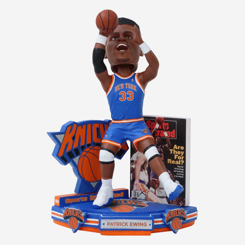 Patrick Ewing New York Knicks Sports Illustrated Cover Bobblehead FOCO - FOCO.com