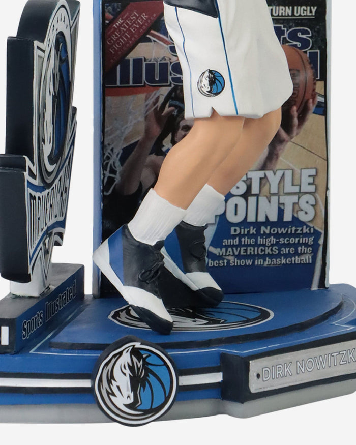 Dirk Nowitzki Dallas Mavericks Sports Illustrated Cover Bobblehead FOCO - FOCO.com