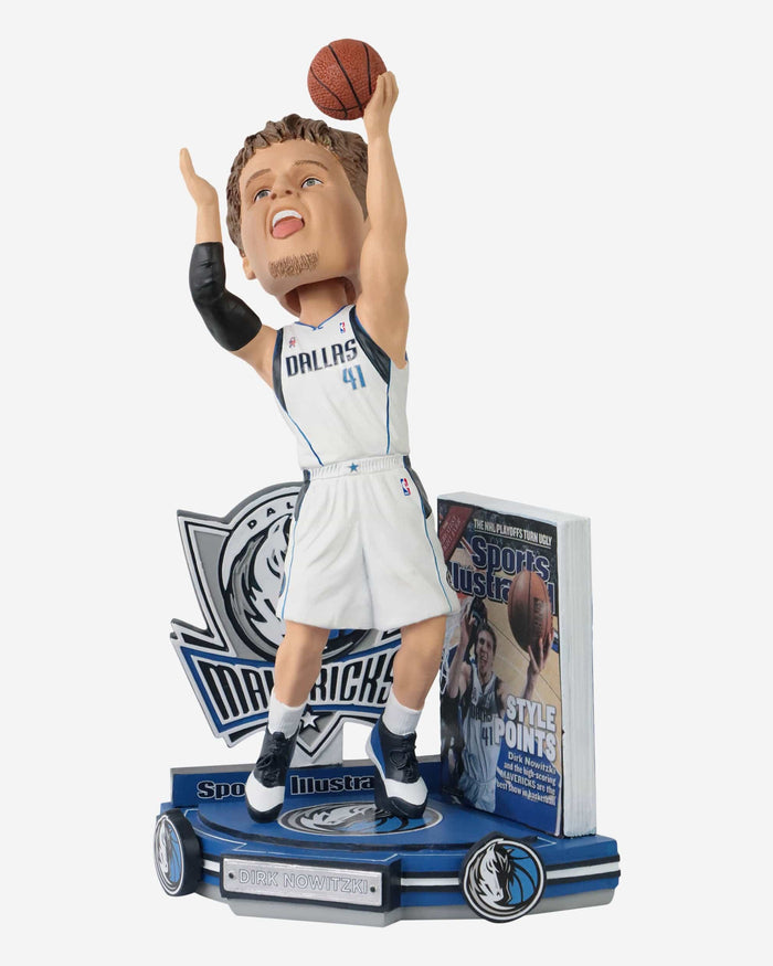 Dirk Nowitzki Dallas Mavericks Sports Illustrated Cover Bobblehead FOCO - FOCO.com