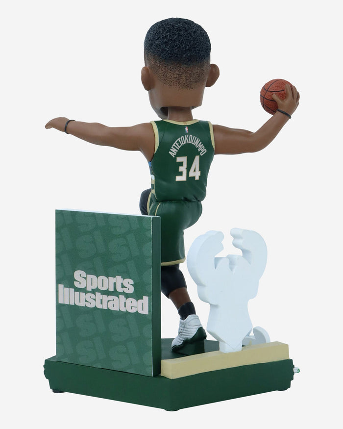 Giannis Antetokounmpo Milwaukee Bucks Sports Illustrated Cover Bobblehead FOCO - FOCO.com