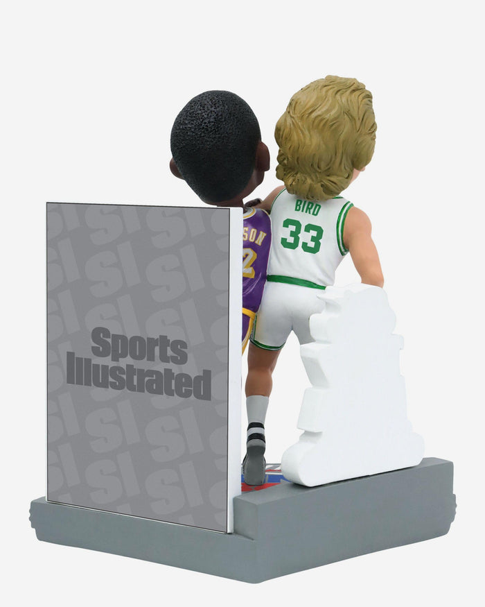 Larry Bird & Magic Johnson Boston Celtics & Los Angeles Lakers Memories Sports Illustrated Cover Bobblehead FOCO - FOCO.com