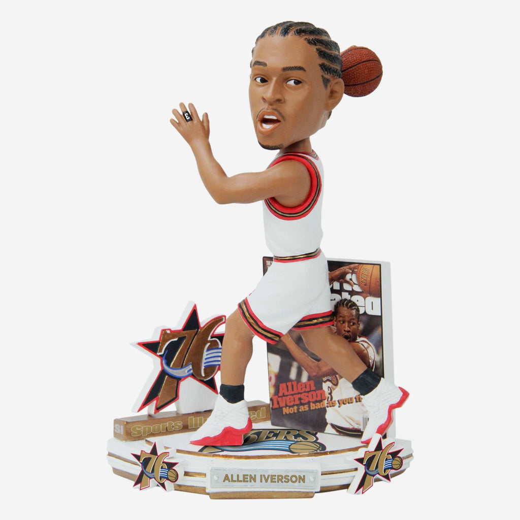 Allen Iverson Philadelphia 76ers Sports Illustrated Cover Bobblehead FOCO - FOCO.com