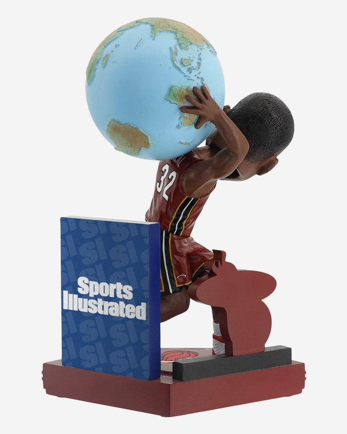 Shaquille O'Neal Miami Heat The Great American Sports Atlas Sports Illustrated Cover Bobblehead FOCO - FOCO.com