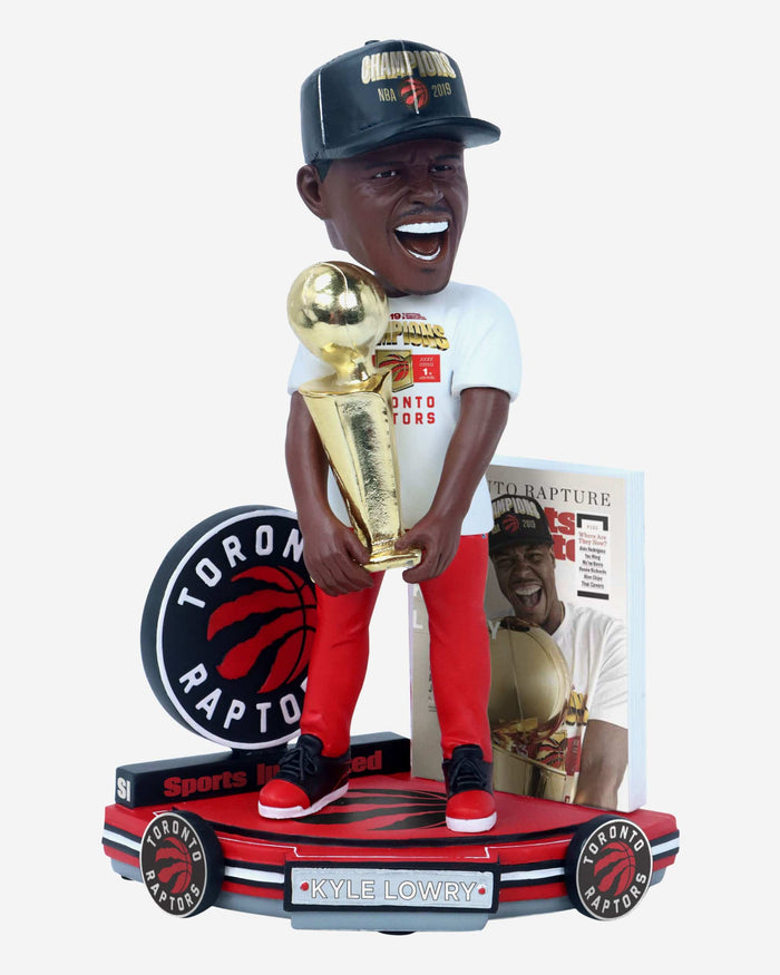 Kyle Lowry Toronto Raptors Toronto Rapture Sports Illustrated Cover Bobblehead FOCO - FOCO.com