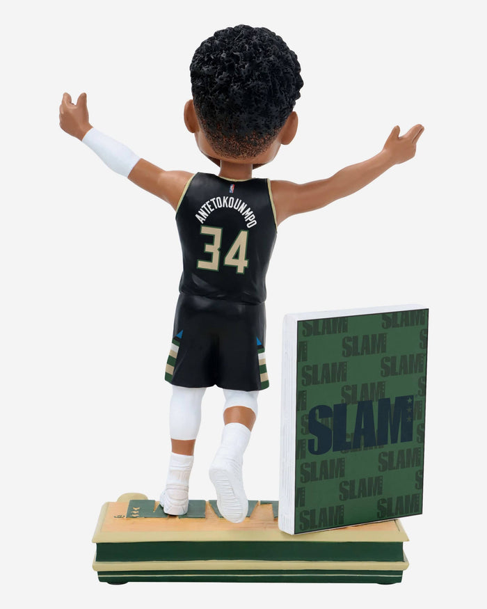 Giannis Antetokounmpo Milwaukee Bucks Activated Slam Magazine Cover Bobblehead FOCO - FOCO.com