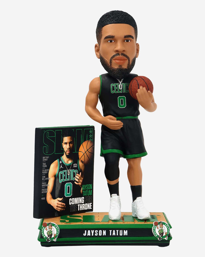 Jayson Tatum Boston Celtics Coming for the Throne Slam Magazine Cover Bobblehead FOCO - FOCO.com