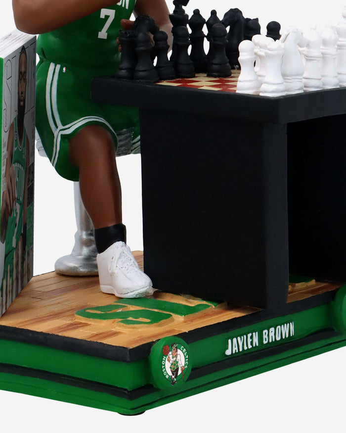 Jaylen Brown Boston Celtics Power Moves Slam Magazine Cover Bobblehead FOCO - FOCO.com