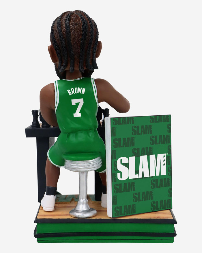 Jaylen Brown Boston Celtics Power Moves Slam Magazine Cover Bobblehead FOCO - FOCO.com