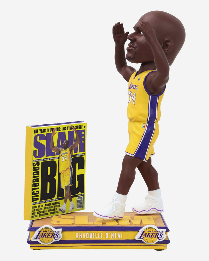 Shaquille O'Neal Los Angeles Lakers Victorious Big Slam Magazine Cover Bobblehead FOCO - FOCO.com