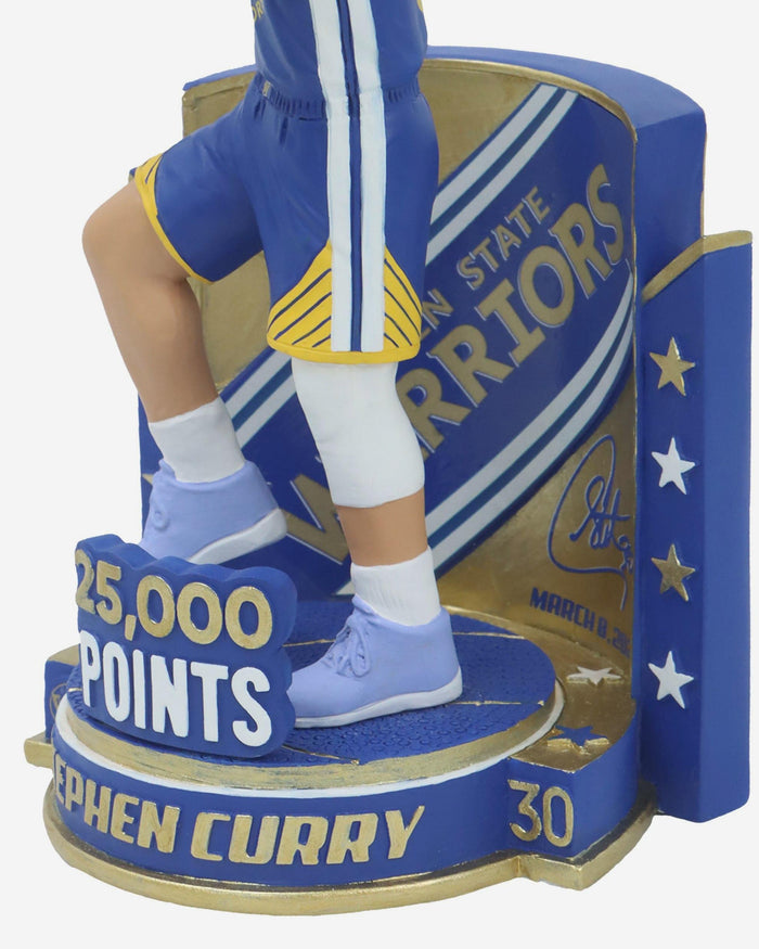 Steph Curry Golden State Warriors 25,000 Points Milestone Bobblehead FOCO - FOCO.com