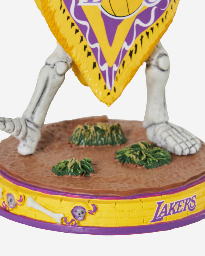 Los Angeles Lakers Calavera Glow in the Dark Bobblehead FOCO - FOCO.com