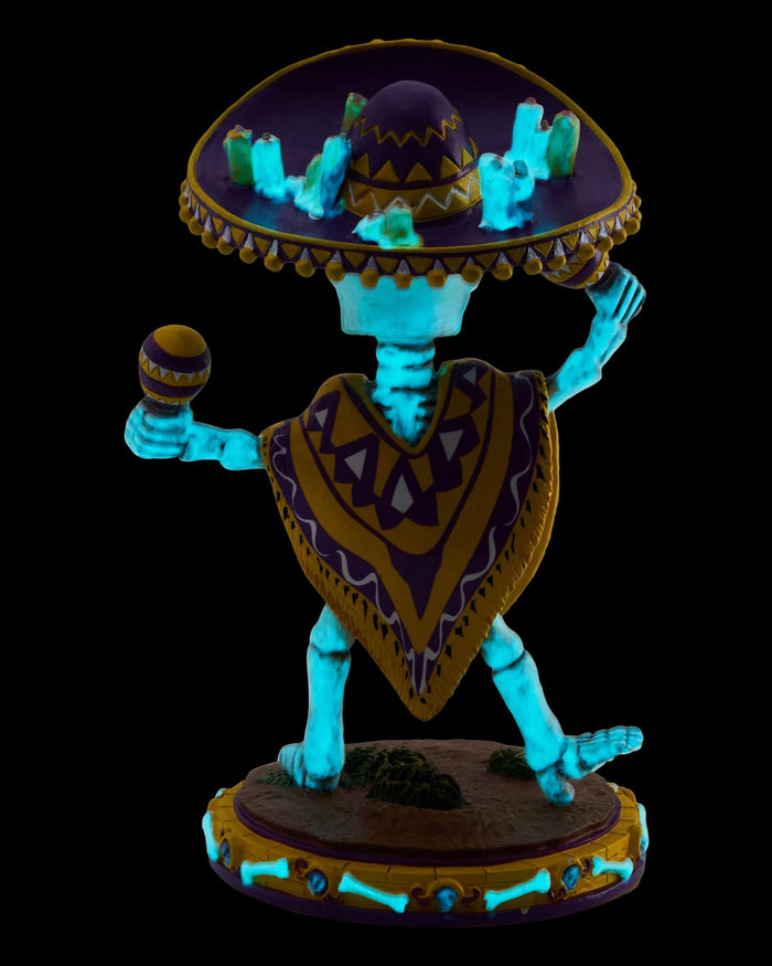 Los Angeles Lakers Calavera Glow in the Dark Bobblehead FOCO - FOCO.com