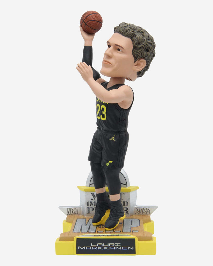 Lauri Markkanen Utah Jazz 2023 Most Improved Player Bobblehead FOCO - FOCO.com