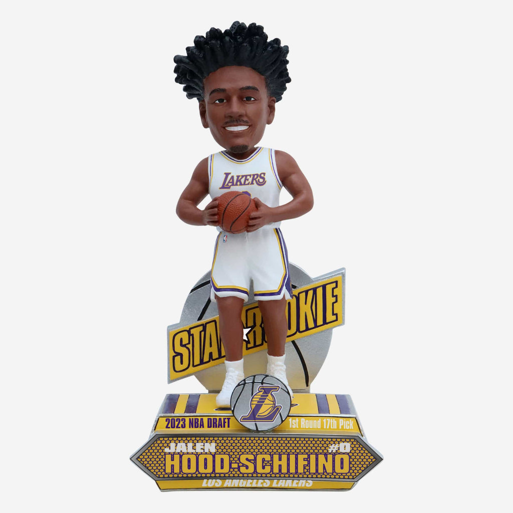 Jalen Hood-Schifino Los Angeles Lakers 2023 Rookie Series Bobblehead FOCO - FOCO.com