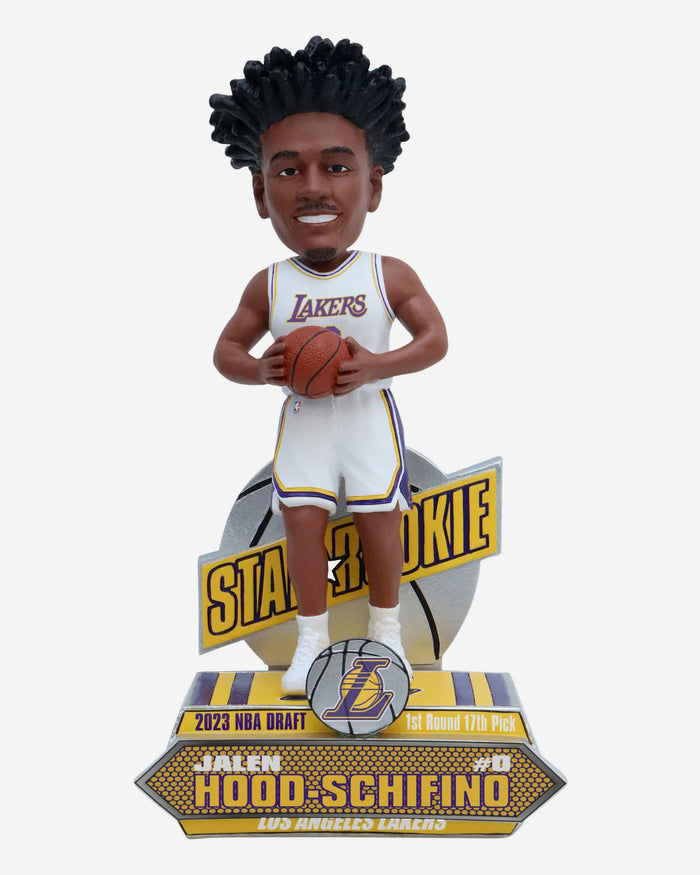 Jalen Hood-Schifino Los Angeles Lakers 2023 Rookie Series Bobblehead FOCO - FOCO.com