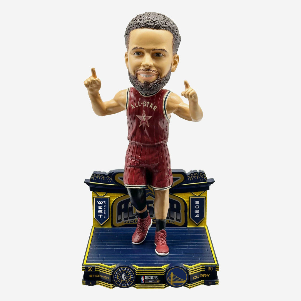 Stephen Curry Golden State Warriors 2024 NBA All-Star Bobblehead FOCO - FOCO.com