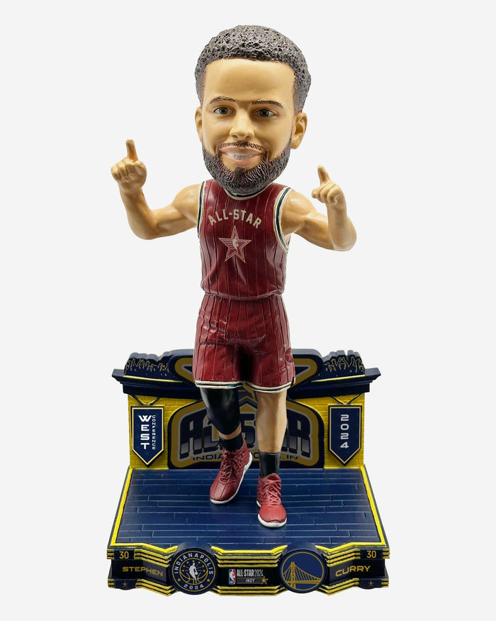 Stephen Curry Golden State Warriors 2024 NBA All-Star Bobblehead FOCO - FOCO.com