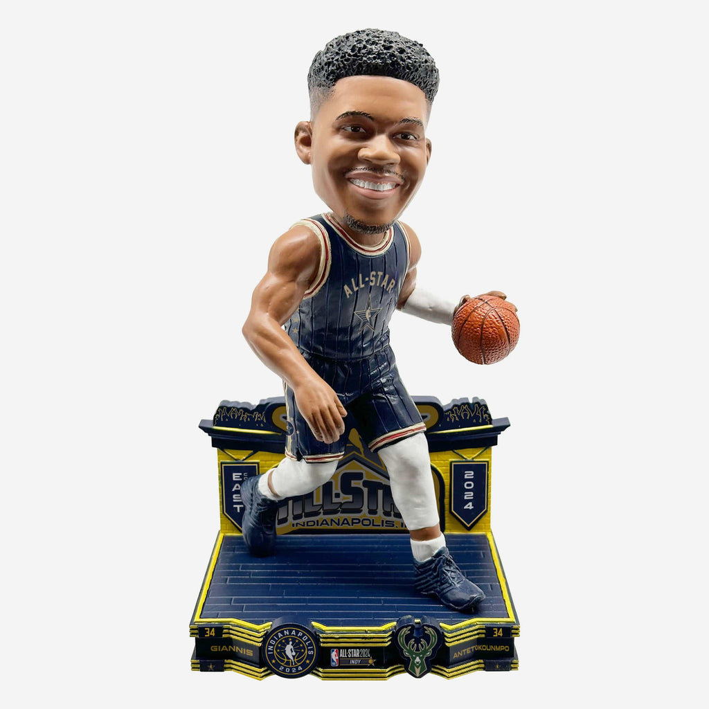 Giannis Antetokounmpo Milwaukee Bucks 2024 NBA All-Star Bobblehead FOCO - FOCO.com