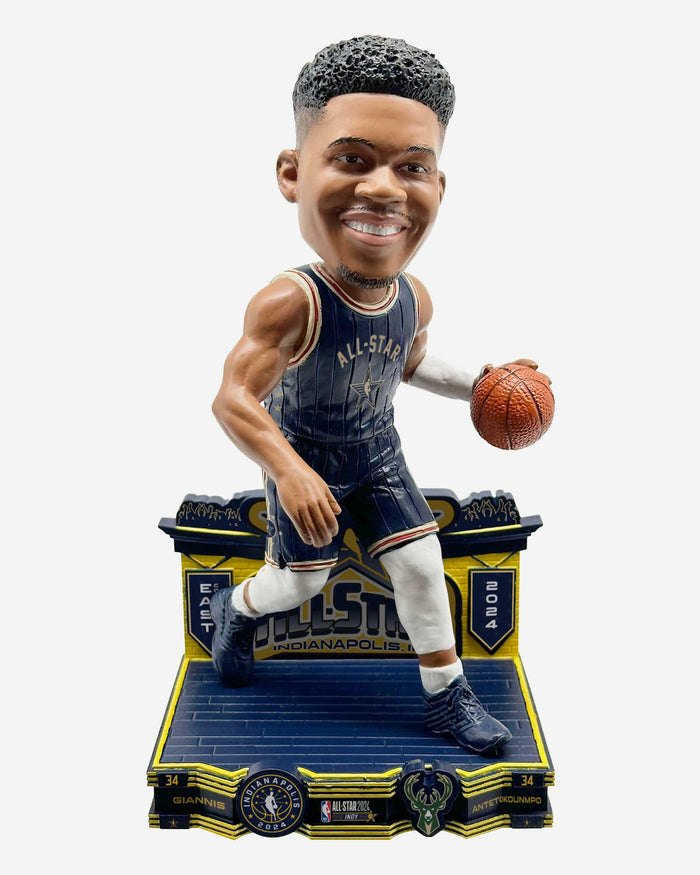 Giannis Antetokounmpo Milwaukee Bucks 2024 NBA All-Star Bobblehead FOCO - FOCO.com